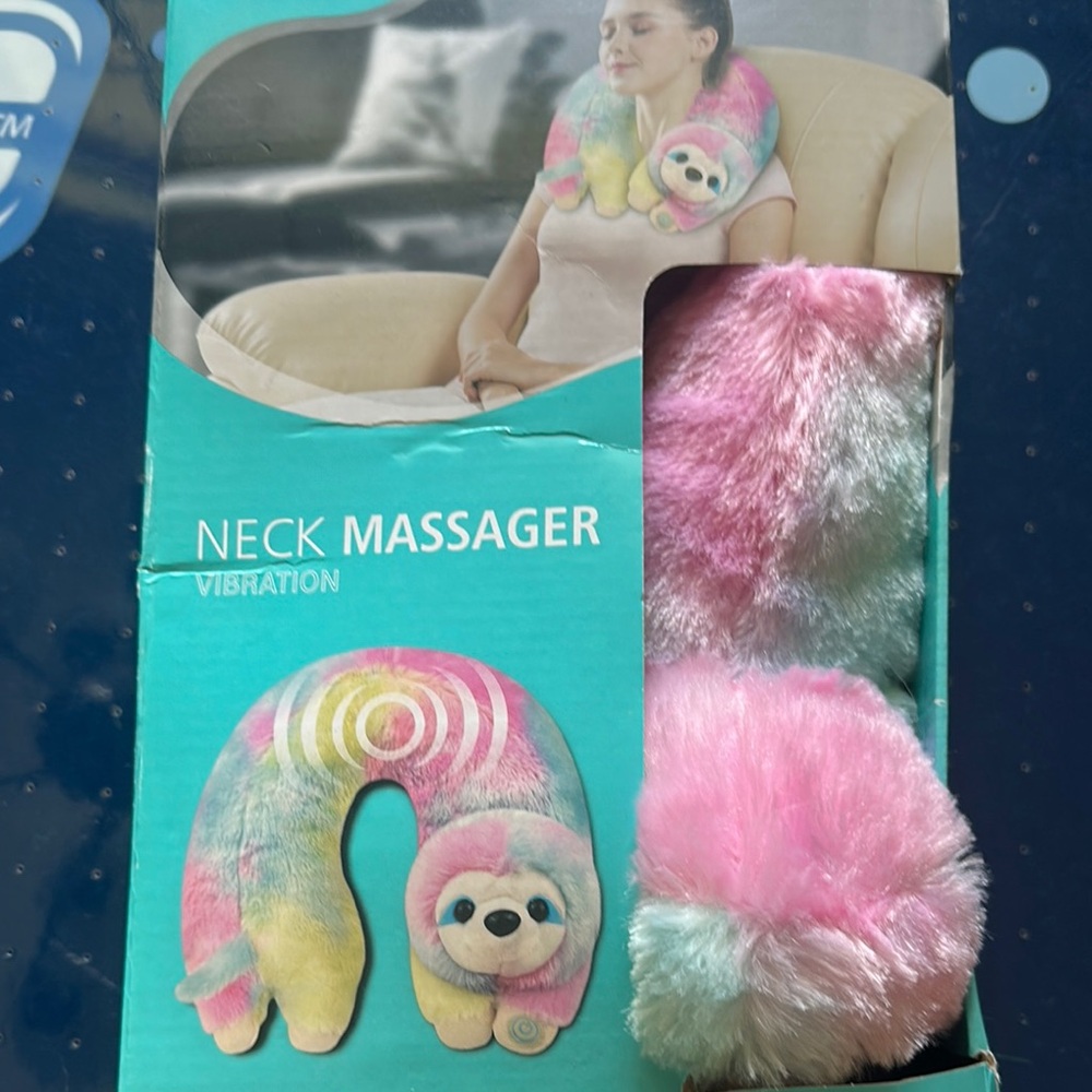 Colorful Sloth Neck Massager for Kids